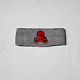 Повязка HK Army skull sweatband grey/red